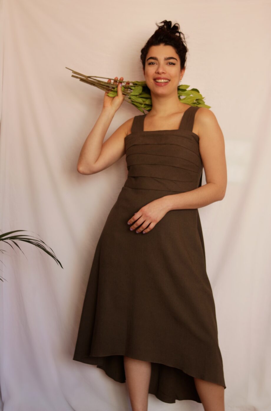 VESTIDO PREGAS PINHO