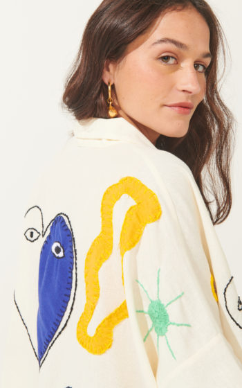 Kimono Coração Azul 4