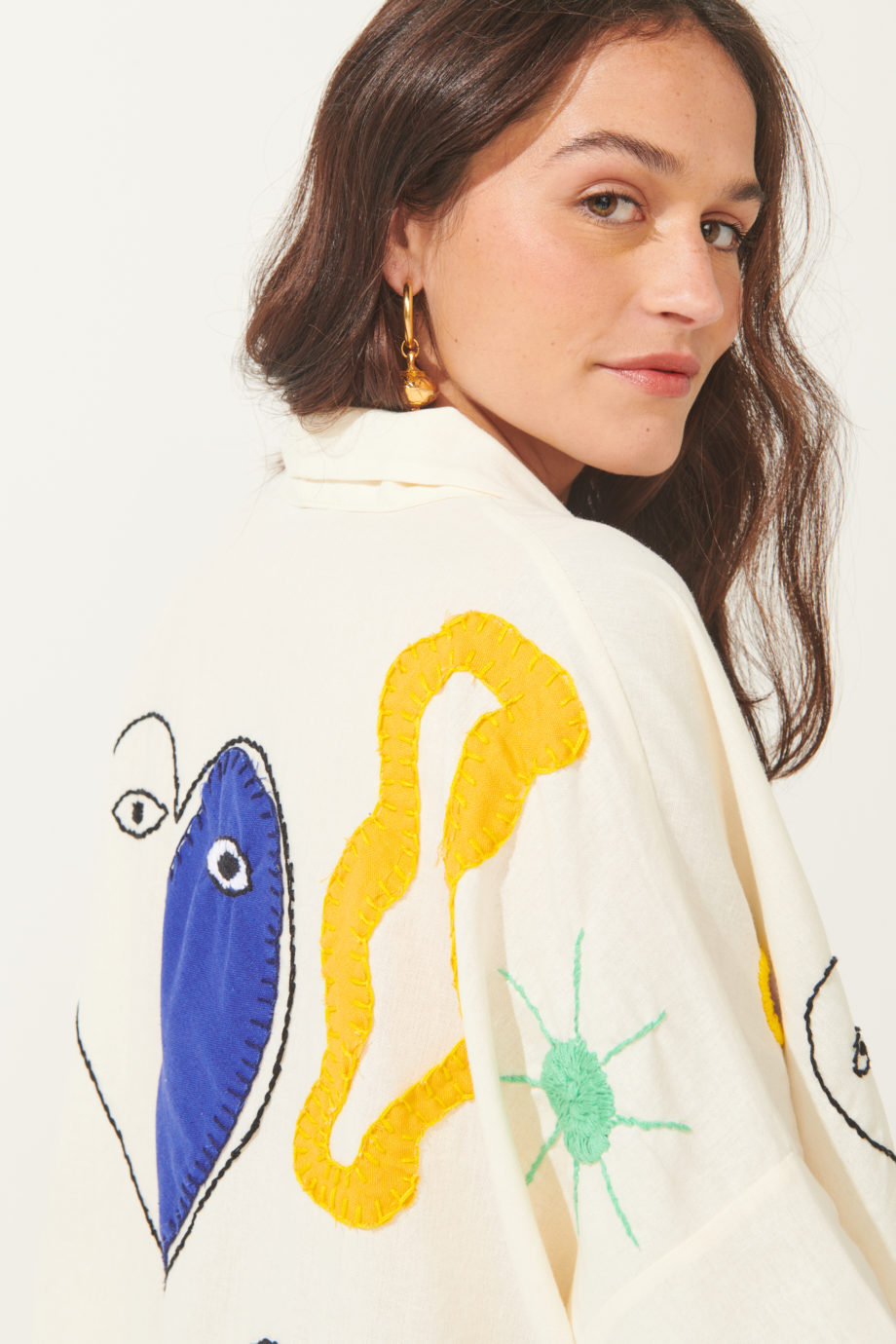 Kimono Coração Azul 4