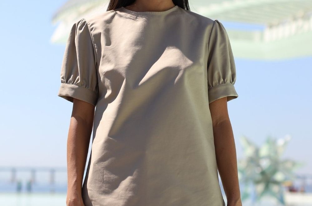Joanne blusa de algodao Cora